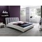 Baxton Studio Guerin Two Tone Upholstered Grid Tufted Queen-Size Platform Bed 114-6220 - alternate 3